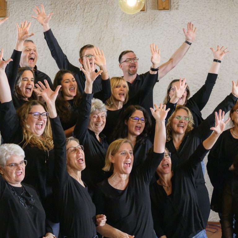 Plakat der ev. Kirchengemeinde Marbach